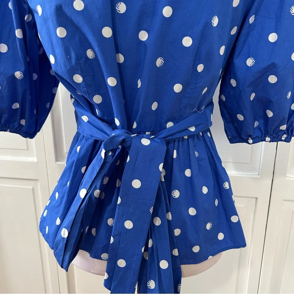Lilly Pulitzer Kara Cotton Wrap Top 